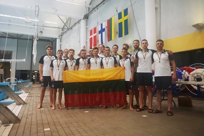 Lietuvos jaunučių vandensvydžio rinktinė | Organizatorių nuotr.