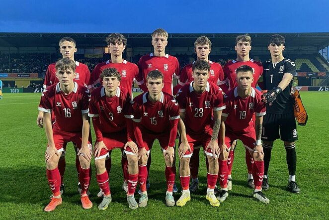 Lietuvos U-19 rinktinė | LFF nuotr.