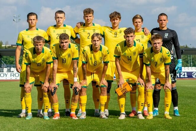 Lietuvos U-21 futbolo rinktinė | lff.lt nuotr.