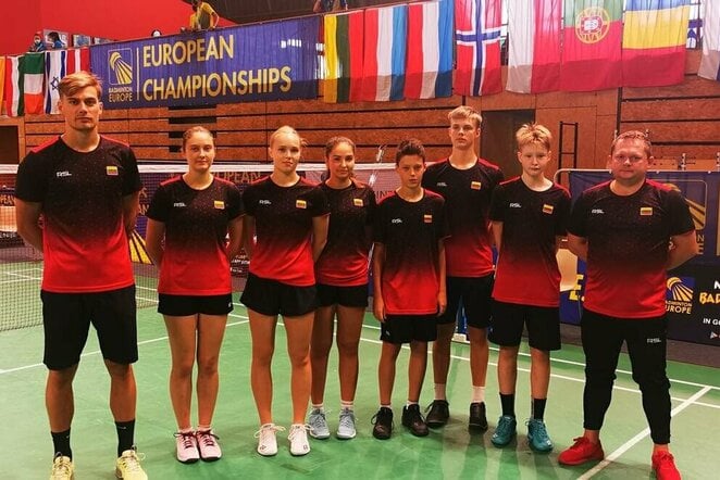 Lietuvos jaunių badmintono rinktinė | Organizatorių nuotr.