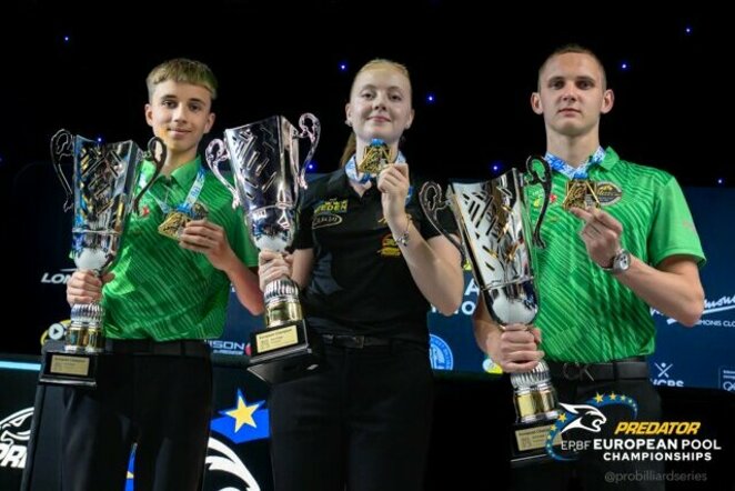 Europos jaunimo pulo čempionai | Organizatorių nuotr.