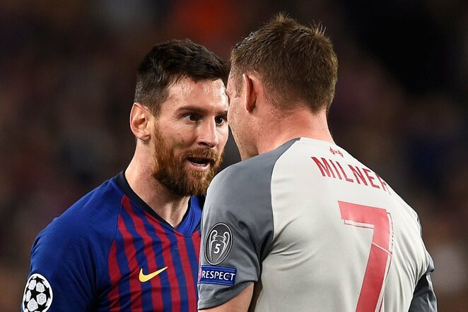 Lionelis Messi ir Jamesas Milneris | Scanpix nuotr.