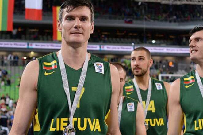 Lietuvos rinktinė iš Europos čempionato parsiveža sidabro medalius (Fotodiena.lt)