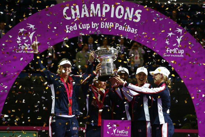 JAV moterų teniso rinktinė | Scanpix nuotr.