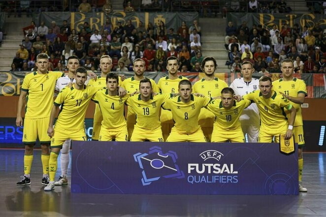 Lietuvos vyrų futsal rinktinė | lff.lt nuotr.