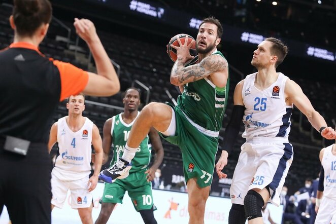 „Žalgiris“ – „Zenit“ rungtynių akimirka | Eriko Ovčarenko / BNS foto nuotr.
