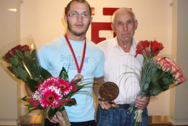 Mantas Kazimieras Sinkevičius (kairėje) | imtynes.lt nuotr.