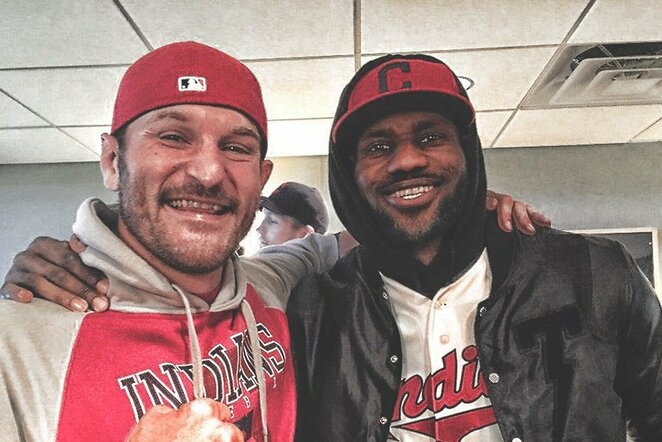 Stipe Miočičius ir LeBronas Jamesas | Instagram.com nuotr
