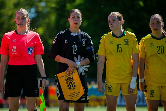 Lietuvos WU-17 futbolo rinktinė | lff.lt nuotr.