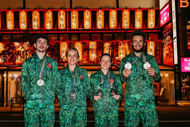 Mikalojus Makutėnas, Adrija Atgalainė, Rokas Koveckis, Gedvilė Diržiūtė | Augusto Četkausko nuotr.