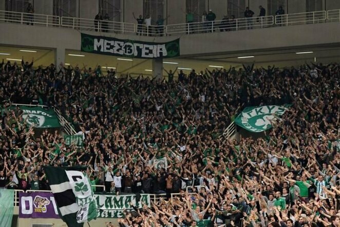 Atėnų Panathinaikos sirgaliai | Organizatorių nuotr.