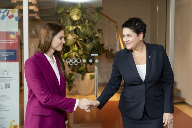 Aleksandra Herasimenia Vilniuje | Luko Balandžio / BNS foto nuotr.
