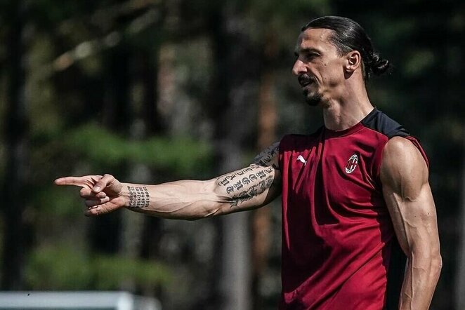 Zlatanas Ibrahimovičius | Instagram.com nuotr