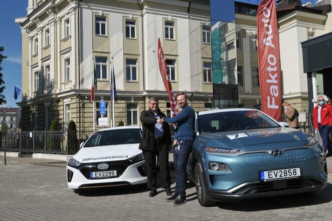 Elektromobilių varžybose Lietuvoje debiutuos naujausi modeliai | Organizatorių nuotr.