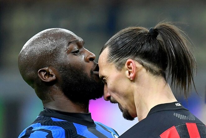 R.Lukaku ir Z.Ibrahimovičius | Scanpix nuotr.