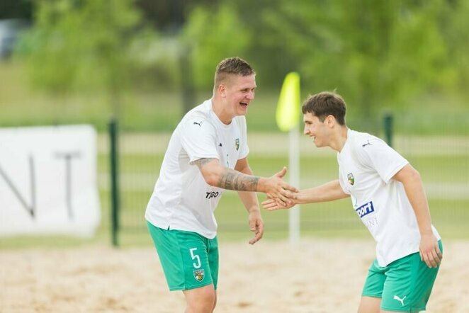 „Kauno Žalgirio“ paplūdimio futbolo komanda  | Organizatorių nuotr.