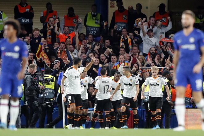 „Chelsea“ – „Valencia“ rungtynių akimirka | Scanpix nuotr.