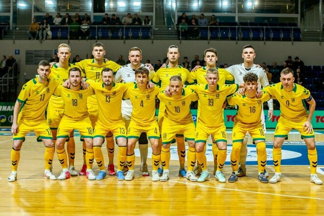 Lietuvos futsalo rinktinė | lff.lt nuotr.