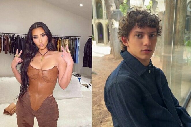 Kim Kardashian ir Kimi Antonelli | „Stop“ kadras