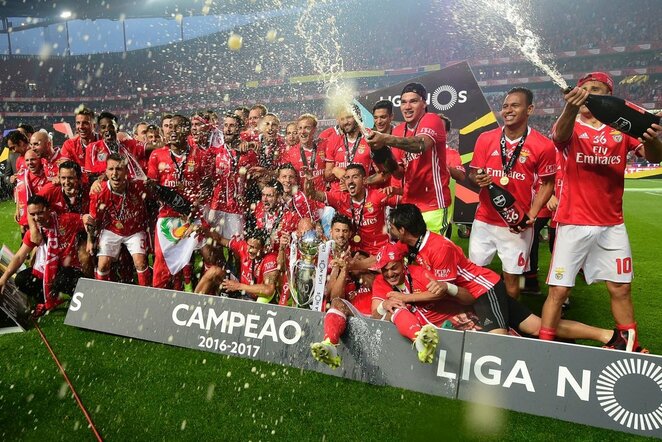  „Benfica“ futbolininkai | Scanpix nuotr.