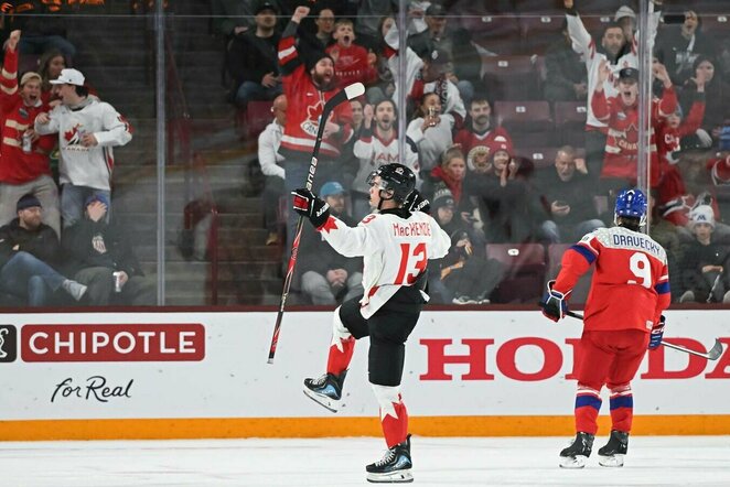 Kanada U-20 – Čekija U-20 rungtynių akimirka | IIHF nuotr.