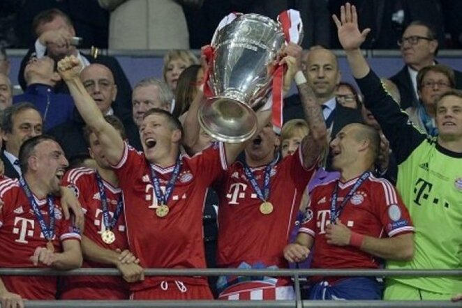 „Bayern“ džiaugiasi Čempionų lygos trofėjumi | AFP/Scanpix nuotr.