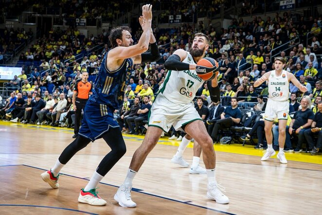Sanli, Valančiūnas ir Sleva | Euroleague nuotr.