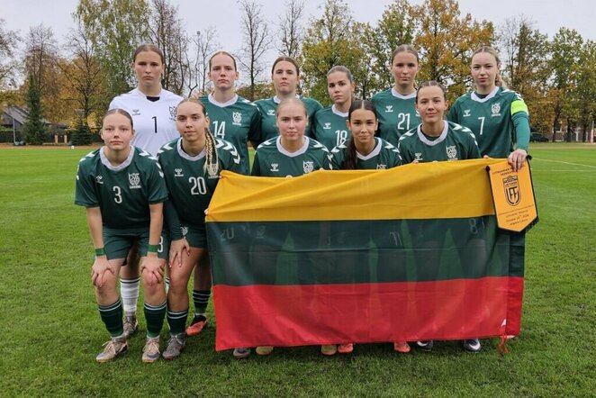 Lietuvos WU-17 futbolo rinktinė  | lff.lt nuotr.
