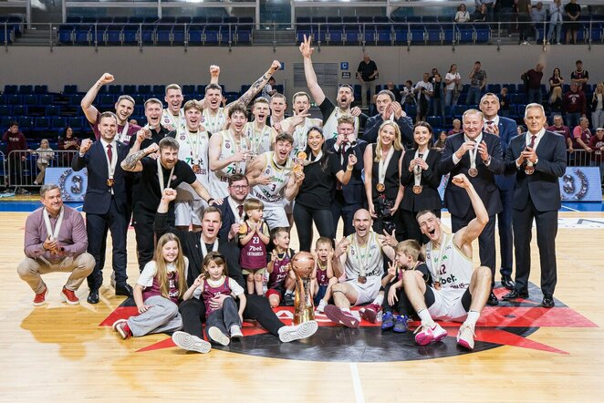 „7bet-Lietkabelio“ triumfas iškovojus LKL bronzą | Roko Lukoševičiaus/Betsafe-LKL nuotr.