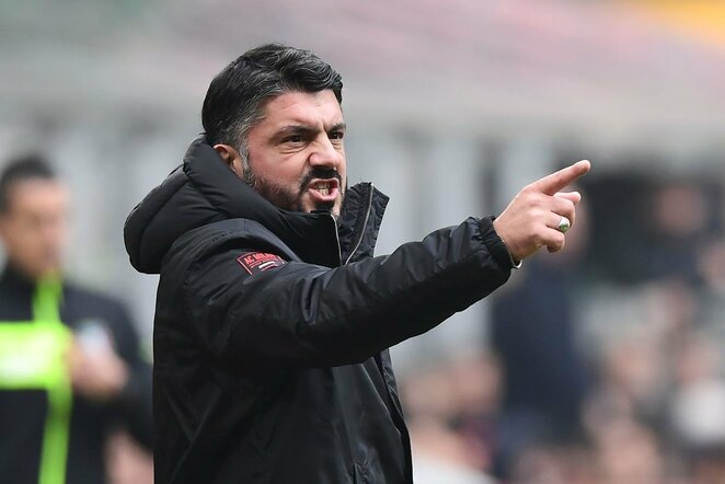 „AC Milan“ – „Parma“ rungtynių akimirka  | Scanpix nuotr.