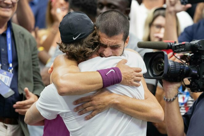 Juanas Carlosas Ferrero ir Carlosas Alcarazas | Scanpix nuotr.
