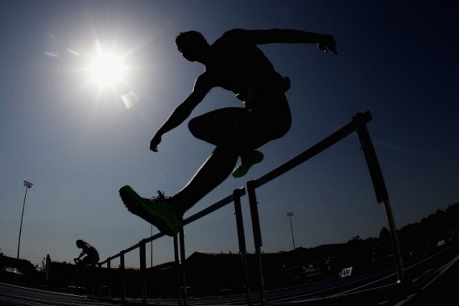 Barjerinis bėgimas | AFP/Scanpix nuotr.