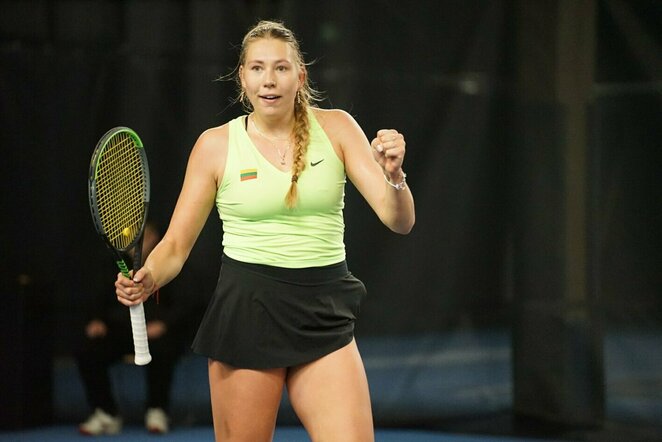 Andrė Lukošiūtė (Suomen Tennisliitto nuotr.) | Organizatorių nuotr.