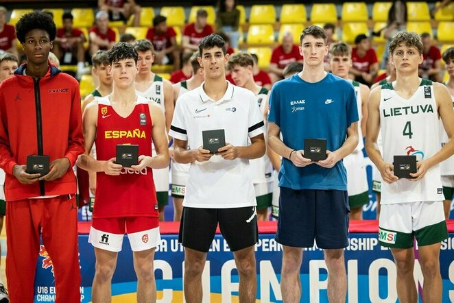 Nojus Indrušaitis (dešinėje) | FIBA nuotr.