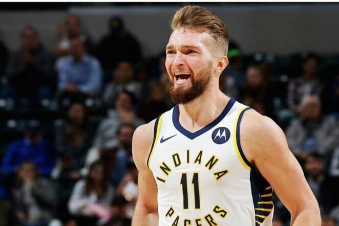 8. Domantas Sabonis – 18,6 tšk., 13,4 atk. kam., 3,8 rez. perd., 21,1 PER. Vidutinė metinė alga: 2,8 mln. Tikroji vertė: 99,63. | Instagram.com nuotr
