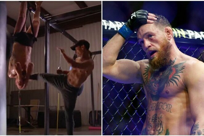 Diego Sanchezas, Joshua Fabia ir Conoras McGregoras | „Scanpix“ ir instagram.com nuotr.