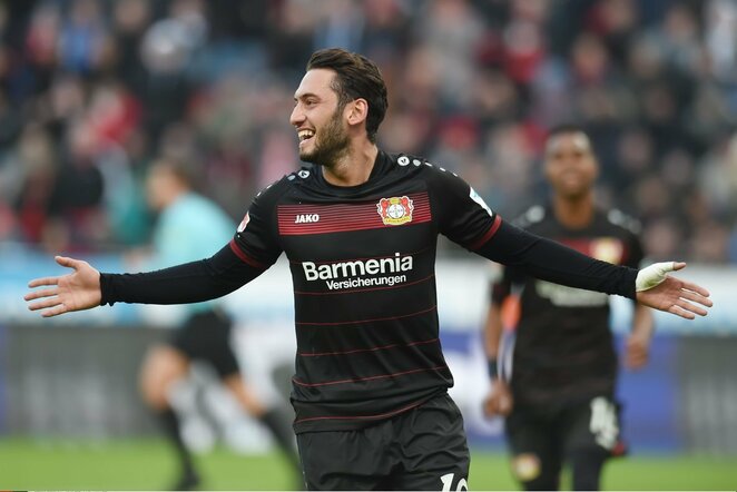 Hakanas Calhanoglu | Scanpix nuotr.