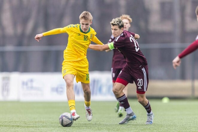 Lietuvos U-16 rinktinės rungtynės | lff.lt nuotr.