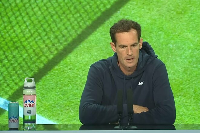 Andy Murray'us | „Stop“ kadras