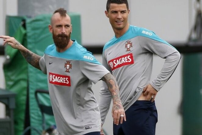 Raulis Meirelesas ir Cristiano Ronaldo | Reuters/Scanpix nuotr.