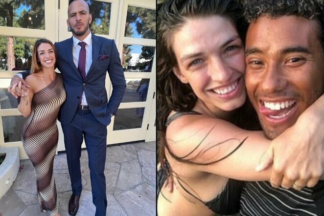 Mackenzie Dern, Antonio Trocoli ir Wesley Santosas | Instagram.com nuotr