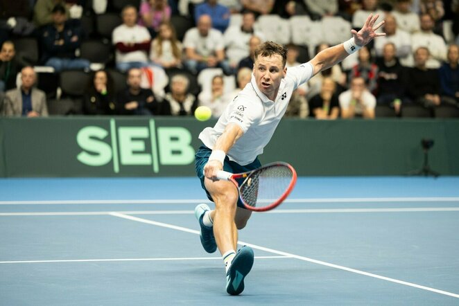 Ričardas Berankis prieš Zurą Tkemaladzę | Sauliaus Čirbos nuotr.