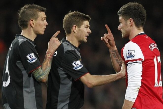 „Arsenal“ – „Liverpool“ rungtynių akimirka | Reuters/Scanpix nuotr.