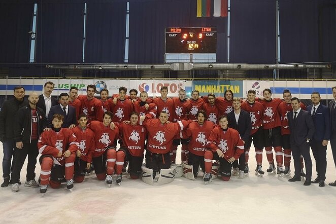 Lietuvos jaunių ledo ritulio rinktinė | hockey.lt nuotr.