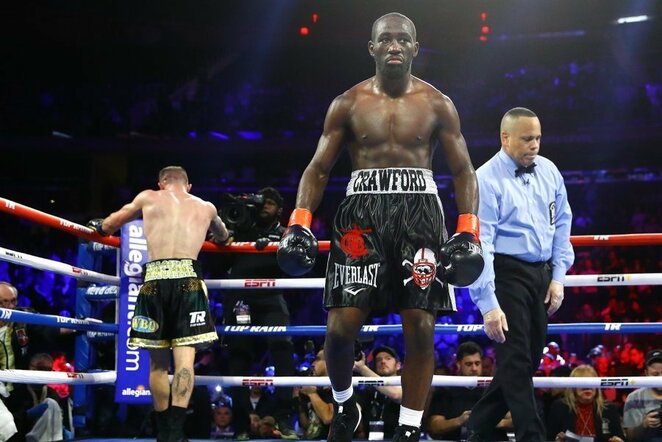 Terence'as Crawfordas prieš Egidijų Kavaliauską | „Top Rank“ nuotr.