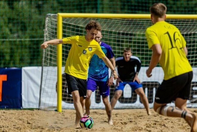 Paplūdimio futbolas | Organizatorių nuotr.