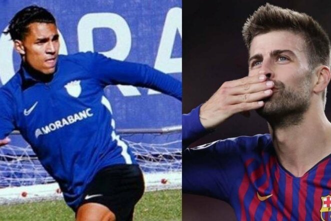 Tarikas Antonio Mebarakas ir Gerardas Pique | Organizatorių nuotr.