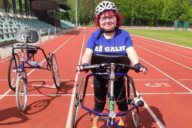 „Druskininkai Run 2020“ starte – ir neįgalieji, bėgantys su triračiais | Organizatorių nuotr.