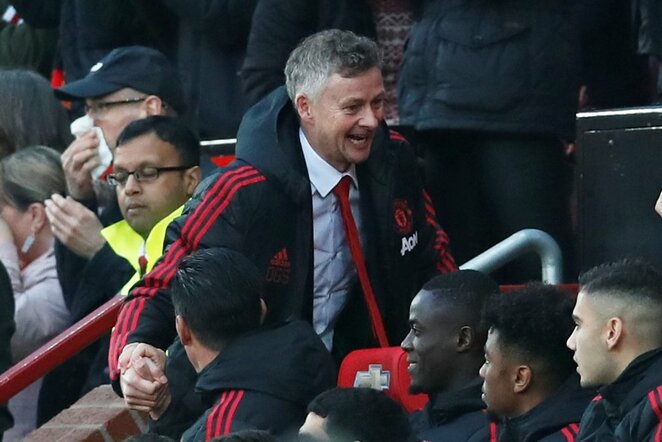 „Manchester United“ – „Huddersfield Town“ rungtynių akimirka | Scanpix nuotr.