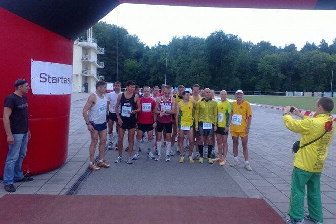 Ultramaratono startas | Organizatorių nuotr.